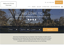 Tablet Screenshot of princespark.com.au